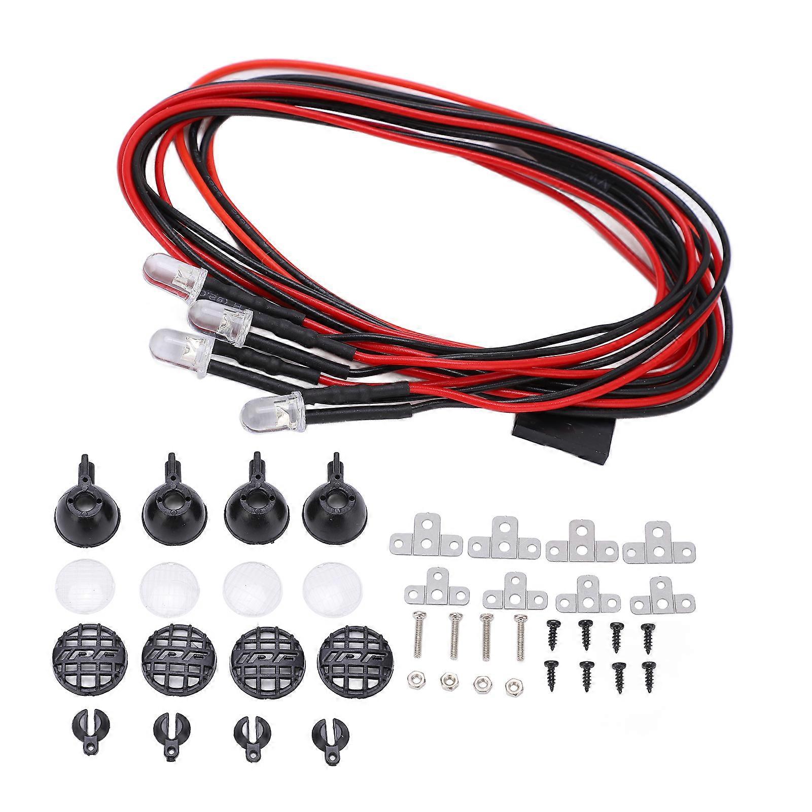 Three Dimensional Simulation LED Spotlight Roof Light Lampshade for 1/10 RC Crawler Car