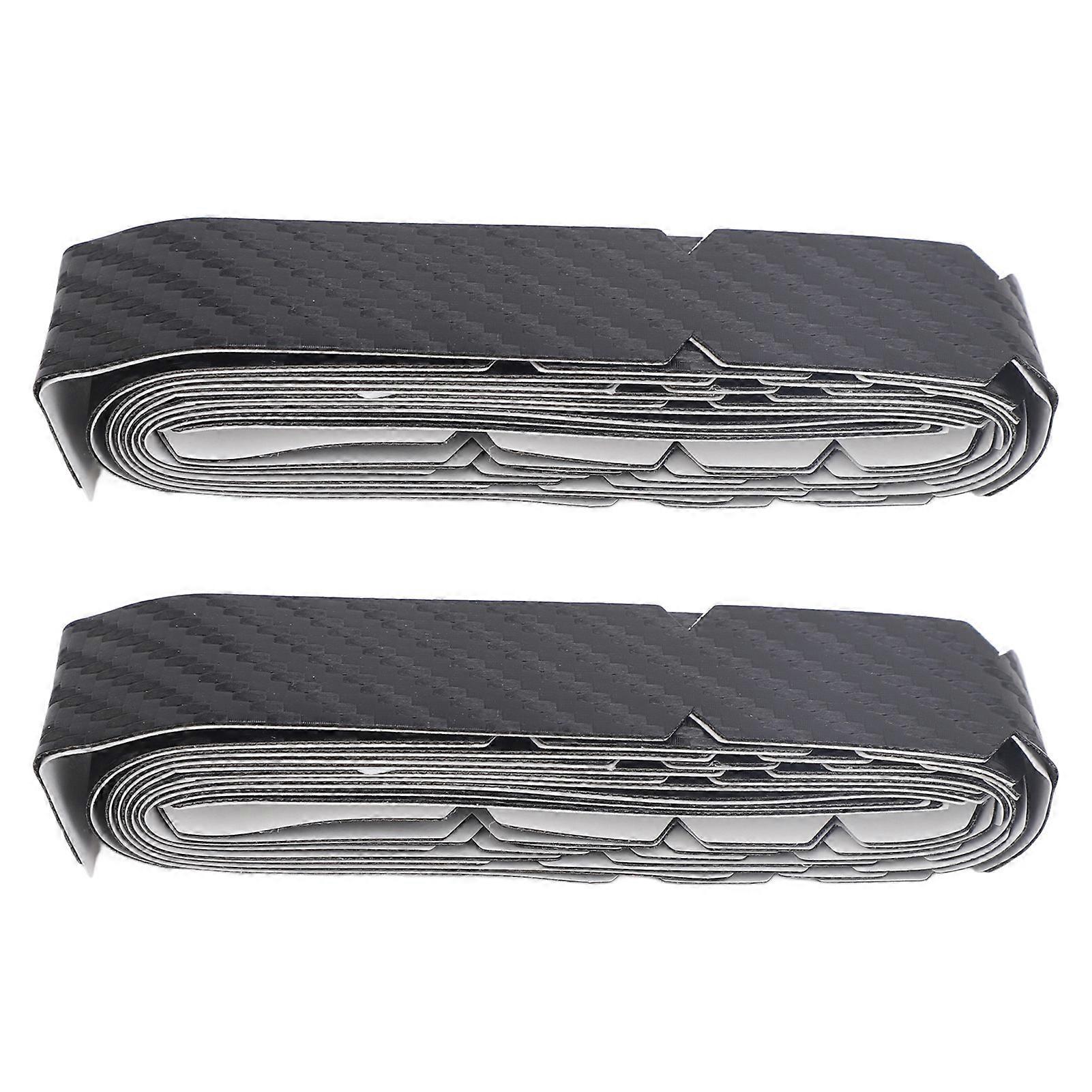 2pcs Racket Protective Tape Anti Scratch PU Sawtooth Border Sport Paddle Head Edge Guard for Accessory