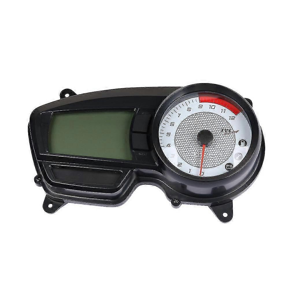 Motorcycle tachometer and other instruments, suitable for 160cc Rtr 1, made of black plastic material