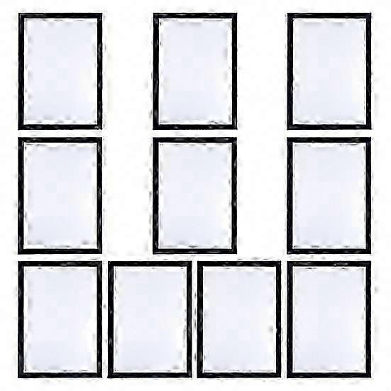 10PCS A3 A4 A5 A6 8K Magnetic Sign Holder Self Adhesive Wall Mount Frame For Posters Photos Documents Artwork Display Heavy Duty