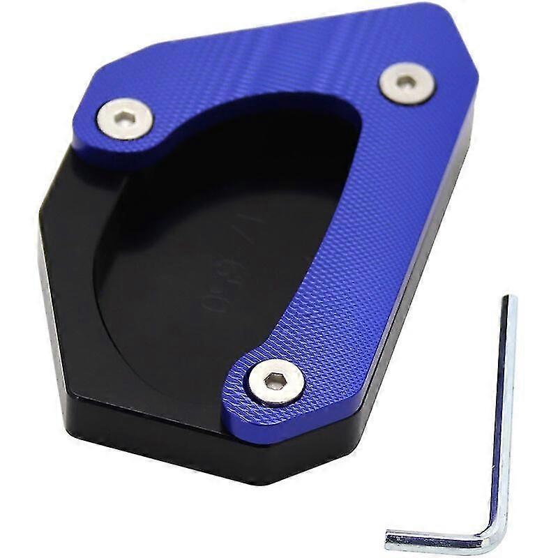 Motorcycle Kickstand Extension Pad Side Support Plate Extension Plate Kickstand Foot Support Pad Replacement Plate for Suzuki V-STROM 650XT DL650 04-2