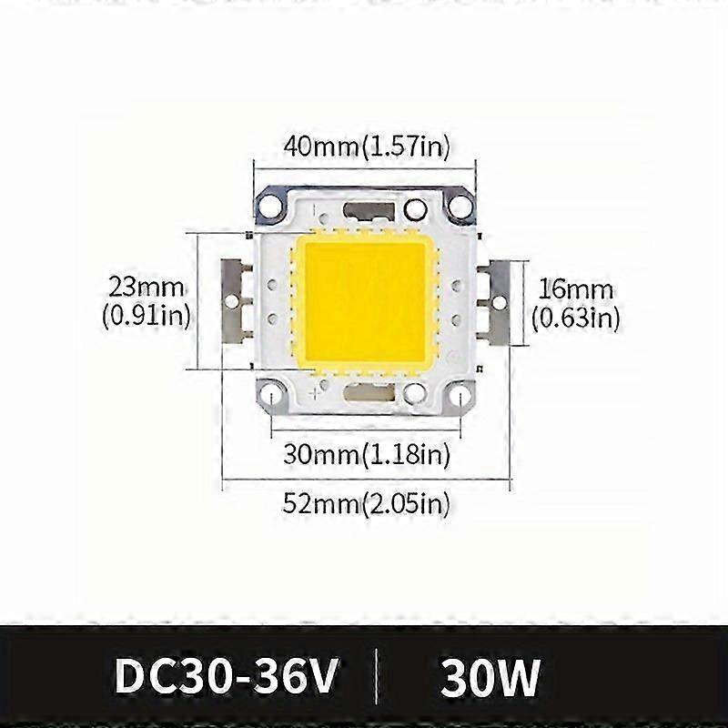 Integrated matrix diode beads COB LED chip for floodlight