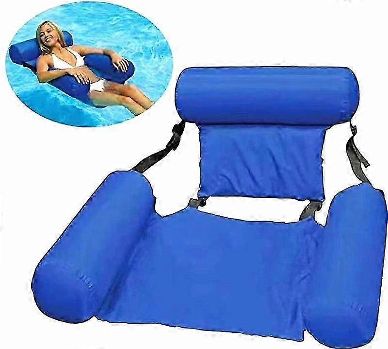 Chair Pool Seats Swimming Floating Water Bed Lounge Chairs Pool Float Inflatable Water Hammock
