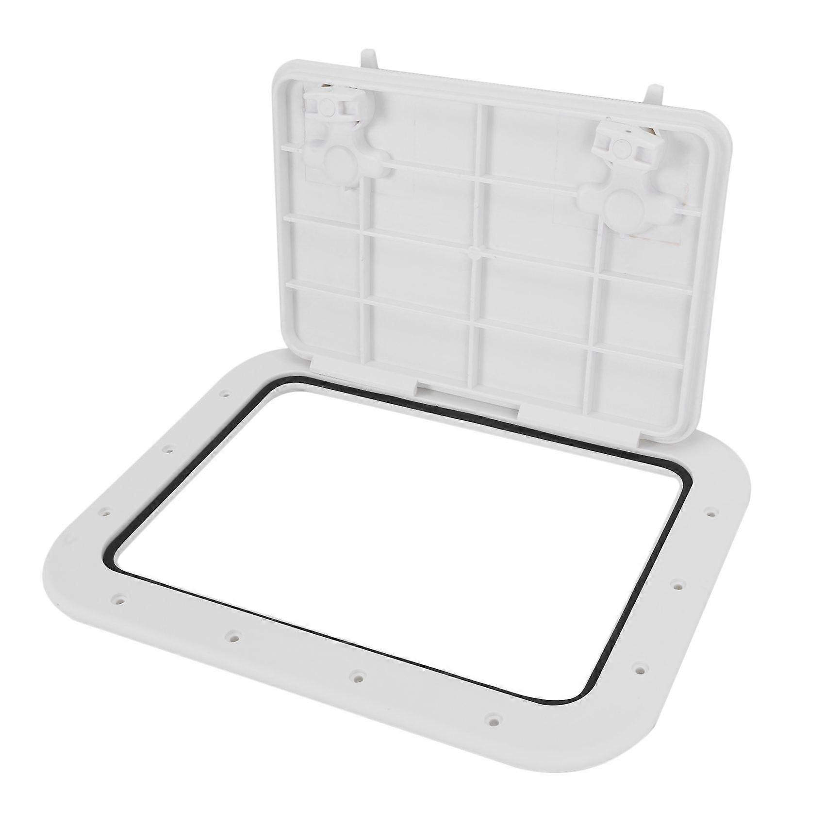 425-315mm Boat Hatch ABS Access/Deck Hatch for Yacht RV Non-Slip Removal Knob Anti-Aging Boat Acces