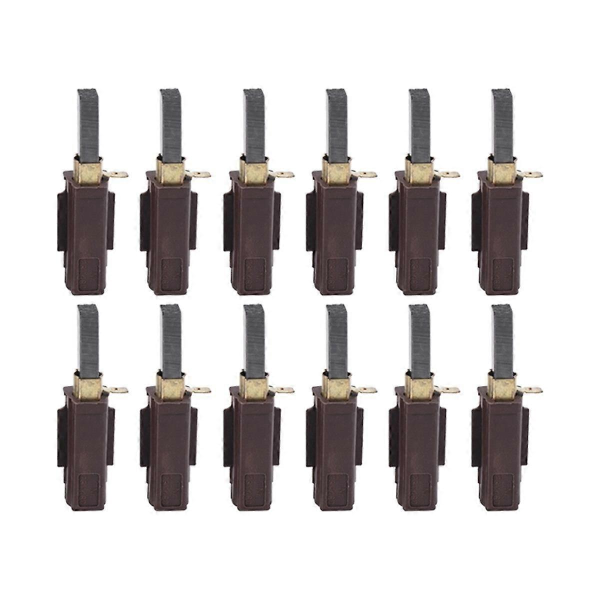 12Pcs/Set Vacuum Cleaner Motor Carbon Brush 2311480 333261 33326-1 for Tools