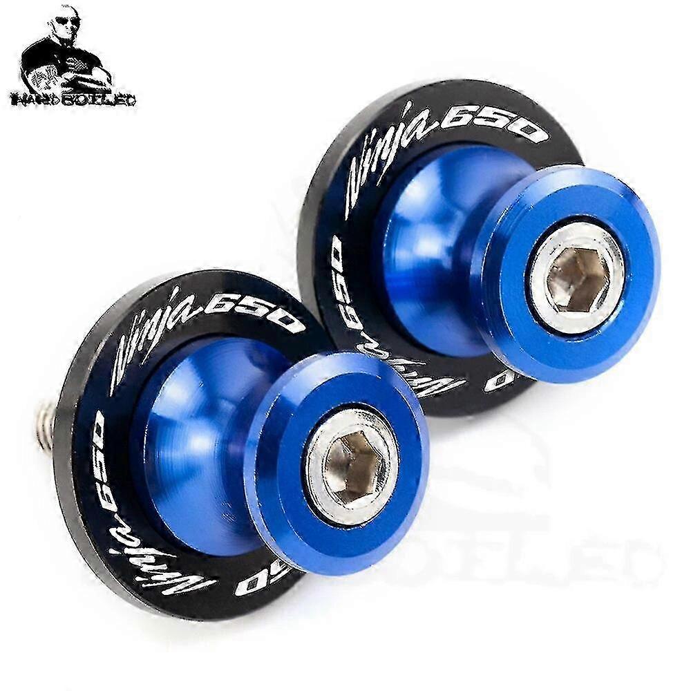 Kawasaki Ninja 650R CNC M10 Swingarm Slider Spools Stand Screws for 2017-2022 Motorcycle