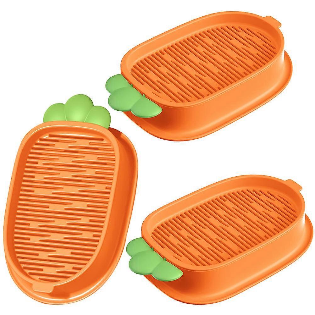 Catnip Cultivation Planter Household Hydroponic Box 3Pcs Orange Color