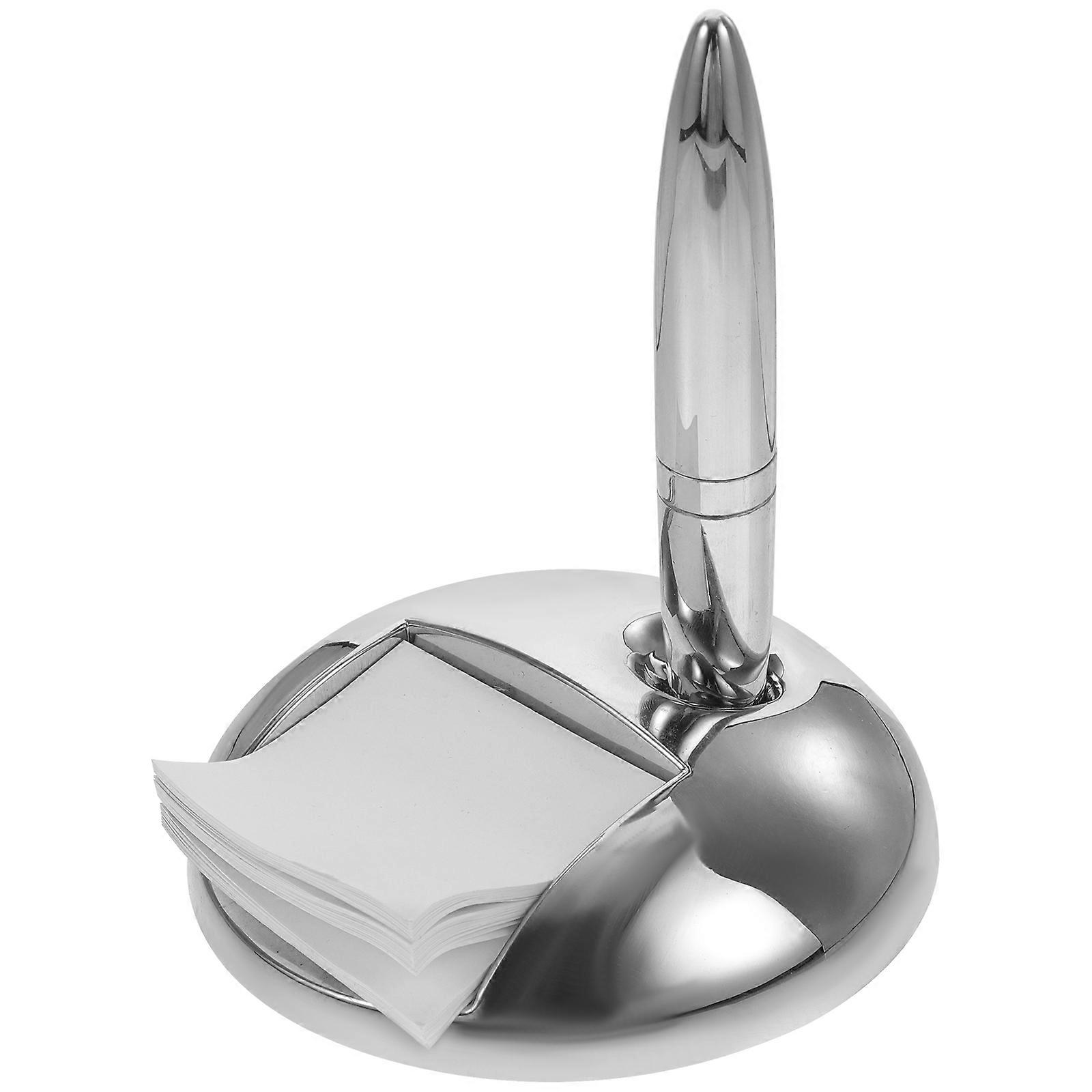 Metal Multi-Function Business Pen Stand for Writing Use with Ballpoint Pen