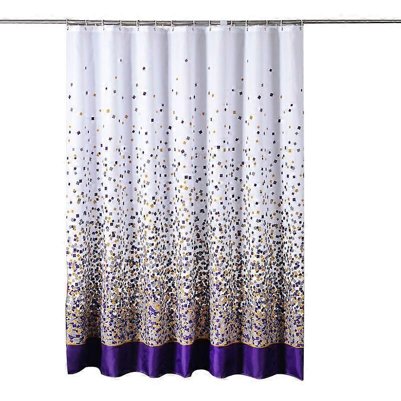 Shower Curtain Polyester Bathroom Waterproof Shower Curtain for Decorating