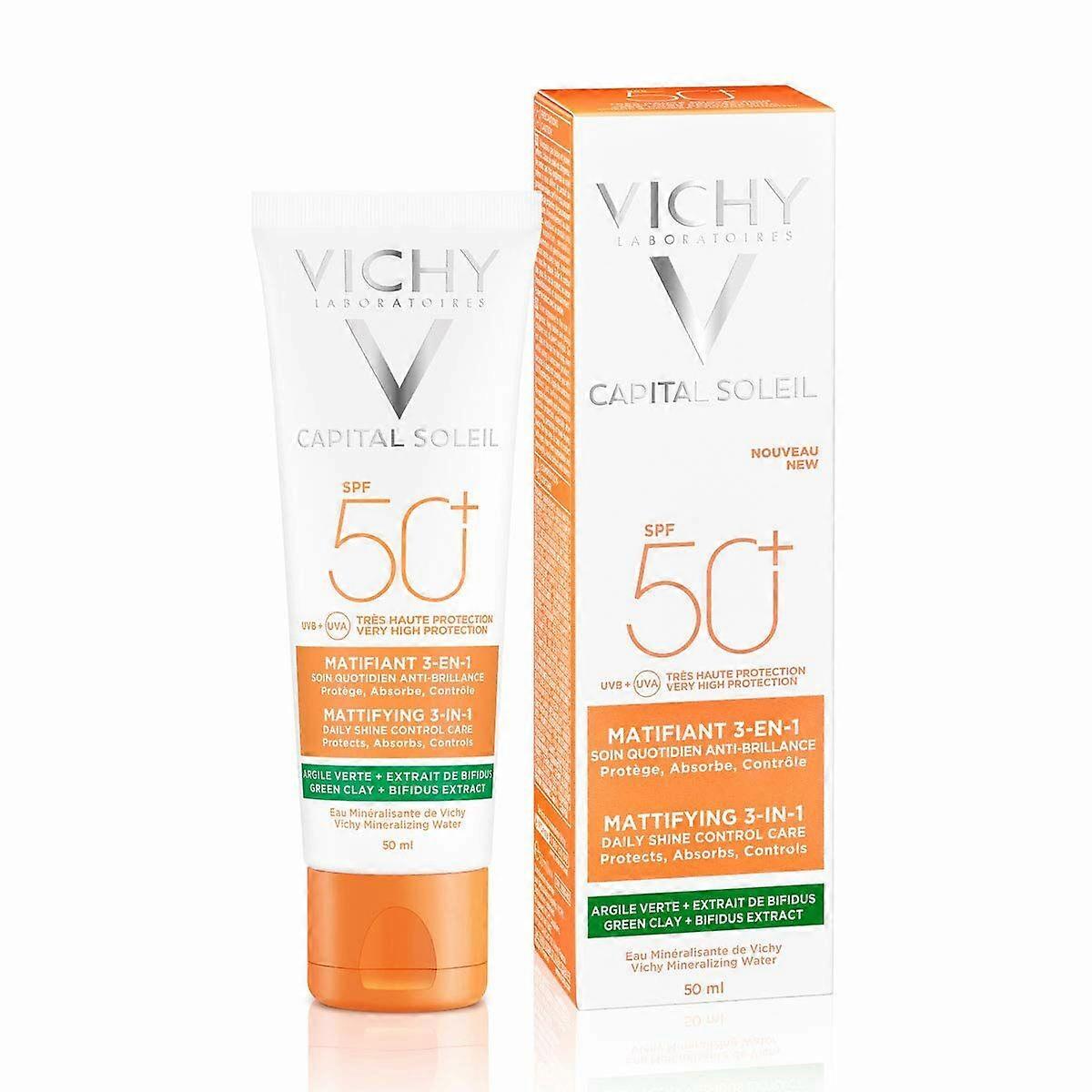 フェイシャルクリーム ヴィシー キャピタルソレイユ 敏感肌 50ml SPF 50 SPF 50+