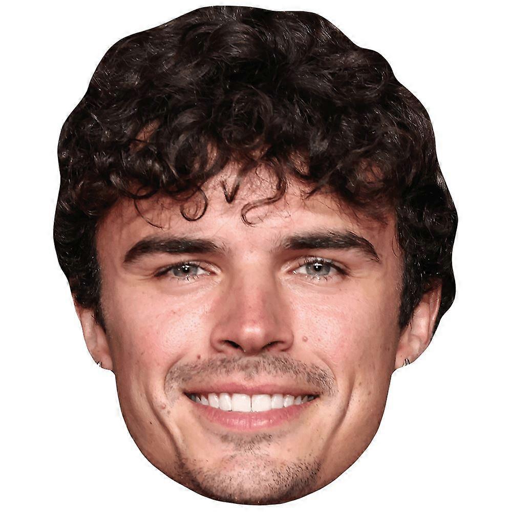 Nicolas Vansteenberghe (Smile) Celebrity Mask, Flat Card Face