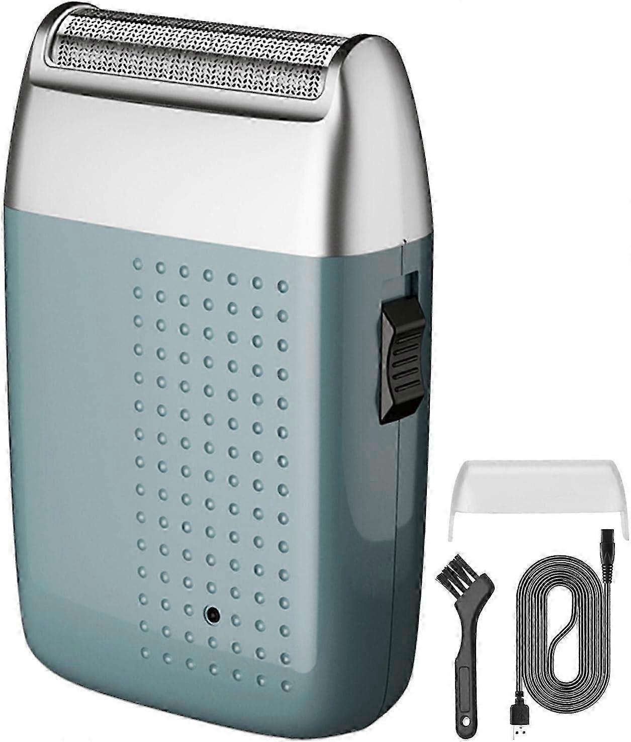 Rechargeable Beard,Lightweight Shaver Comfortable Beard Grooming Tool with USB Port for Home Travel Offices Schools Outings