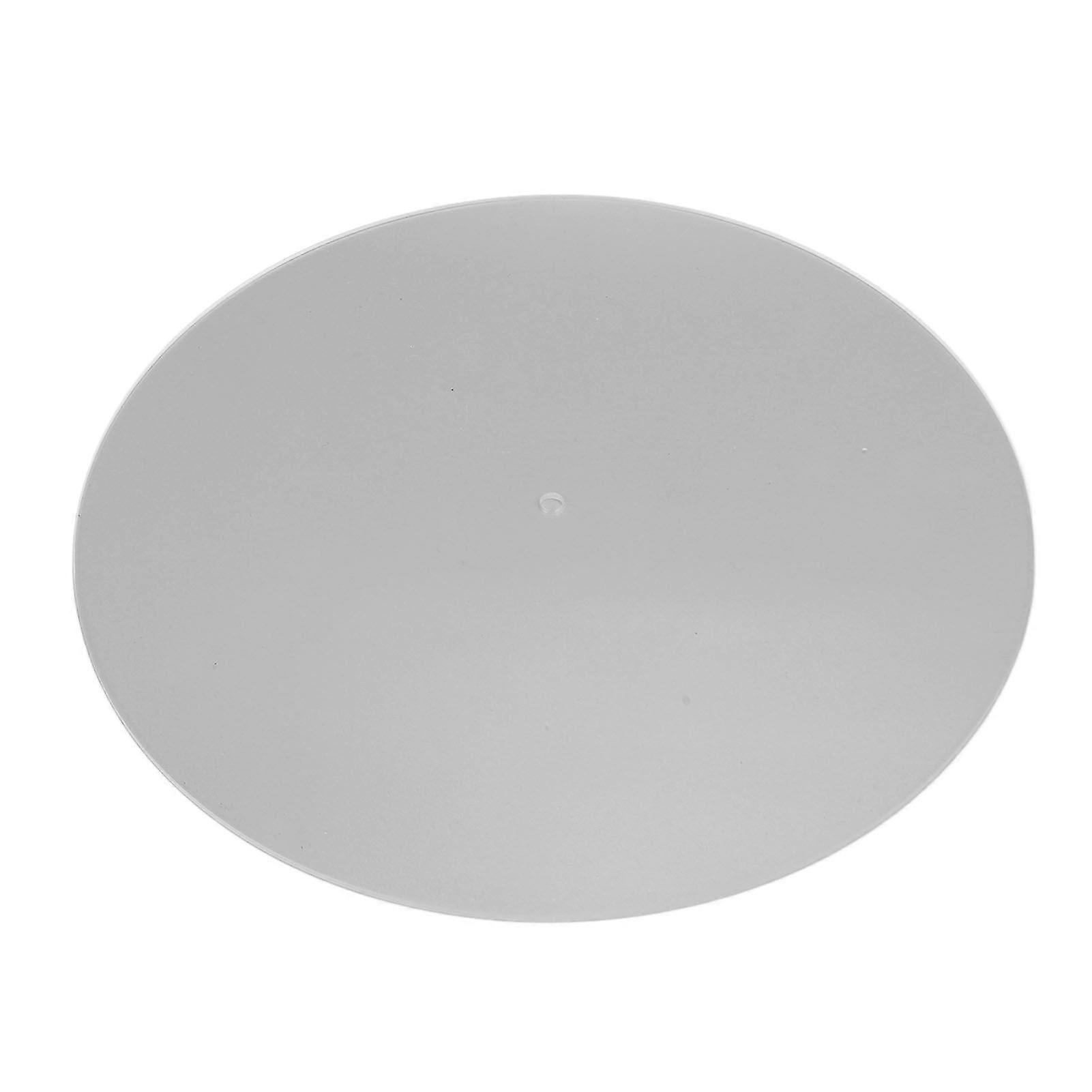 Turntable Mat Acrylic Anti Static Noise Reduction Turntable Slipmat for 12inch Record Player Transparent