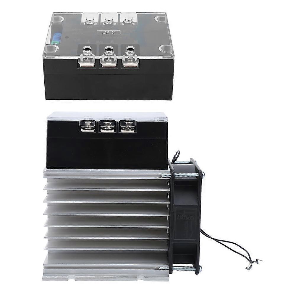 Contrôleur de démarrage progressif, module de démarrage de moteur triphasé, accessoires de moteur, fond en laiton pour ventilateurs (module radiateur)