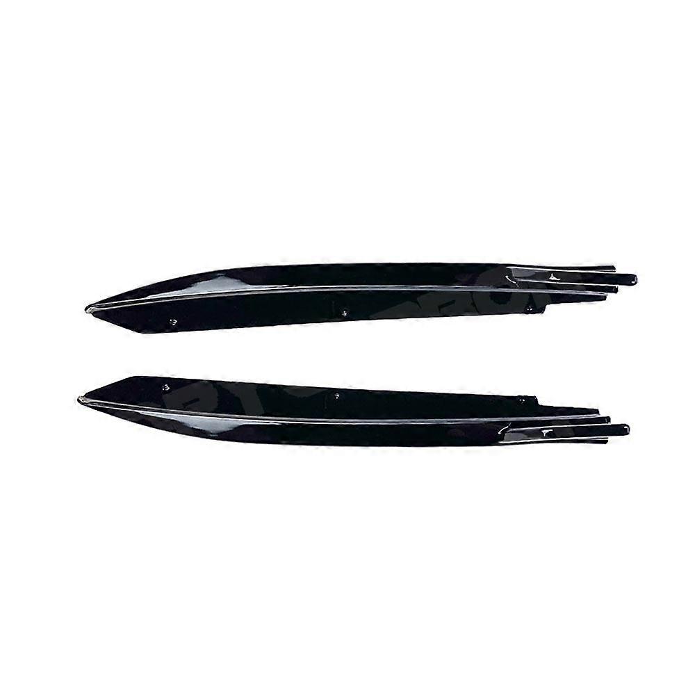 For BMW 5 Series G30 525i 530i 540i M Tech 2017+ ABS Rear Bumper Side Spoiler Flaps Apron Splitters Car Stying Accessories