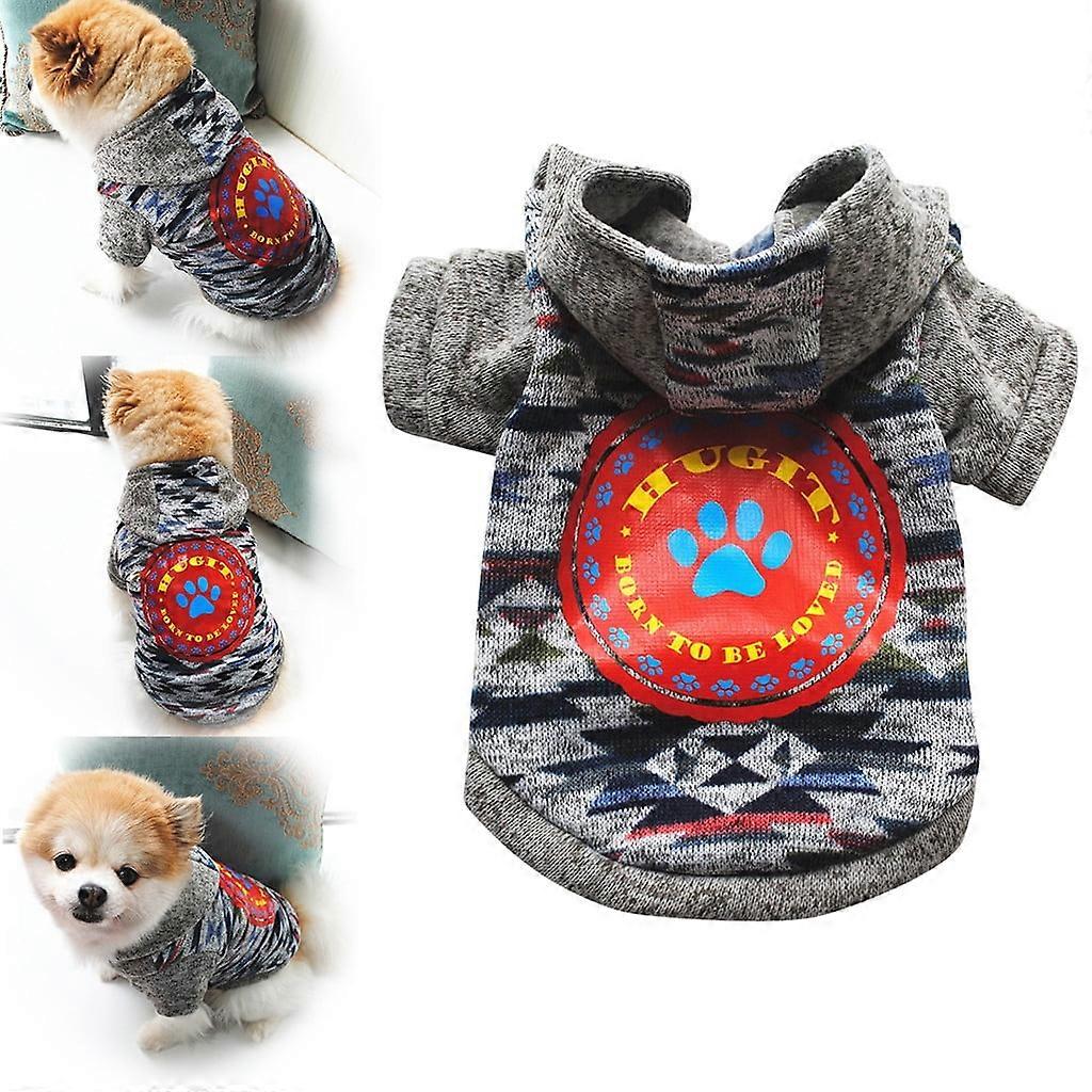 Girl Dog Clothes Medium Size Warm Knitted Sweater for Medium to Large Dogs - Compatible with Various Sizes