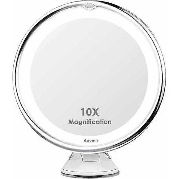 Cosmetic Mirror with 10x Light and Magnification