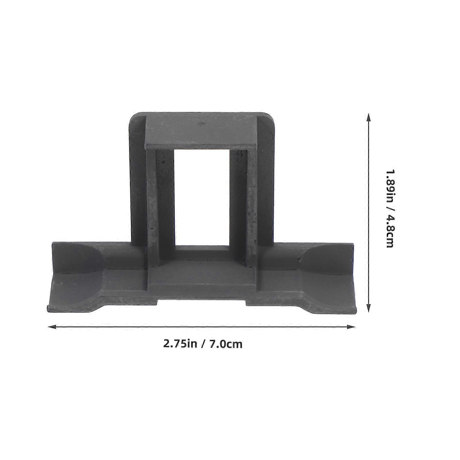 Solar Module Clamps Solar Panel Photovoltaic Module Black Abs Material Remove Stagnant Water 10Pack