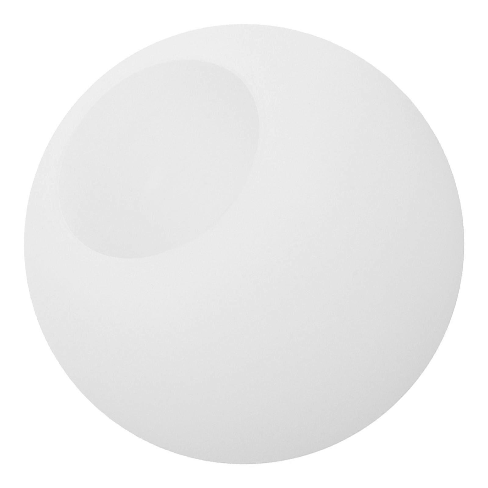 White Glass Globe Lamp Shade for Light Fixture Replacement 2Pcs Set