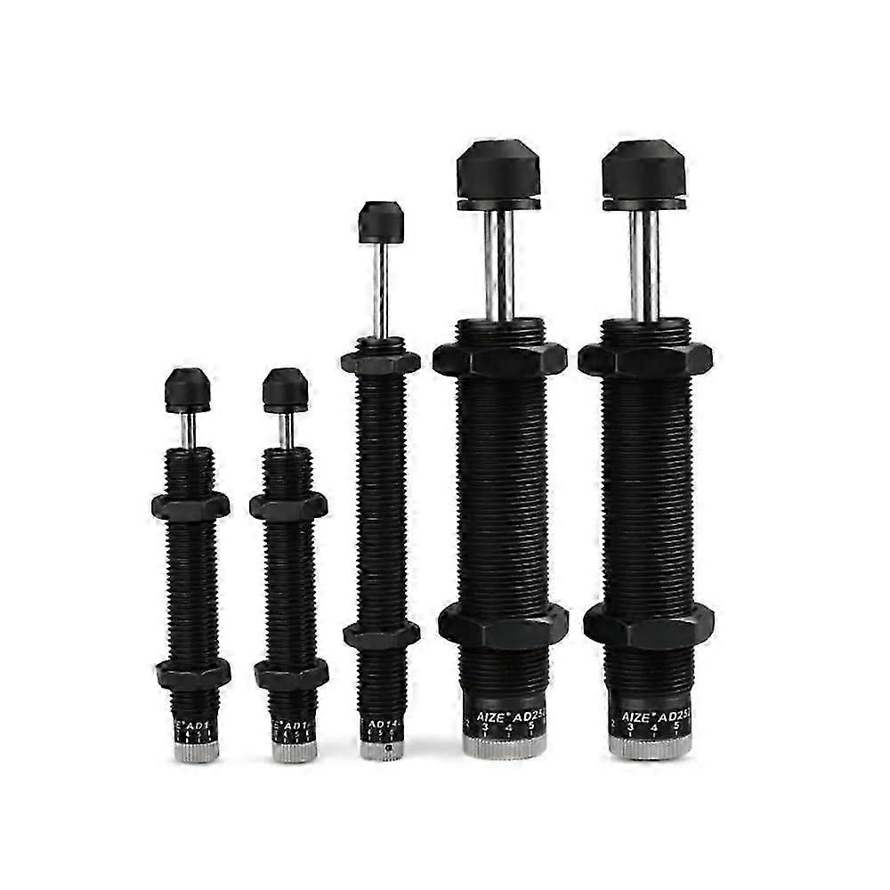 Adjustable Pneumatic Shock Absorber with Hydraulic Buffer AD Series Multiple Sizes Available