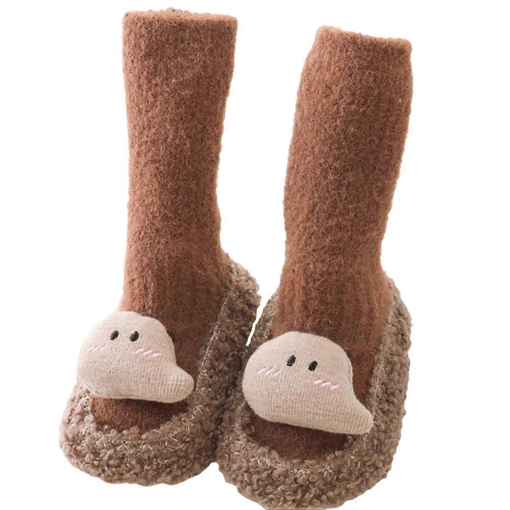 Baby Non Slip Socks Cartoon Anti Slip Socks For Infants Comfortable Lightweight Design 1 Pair