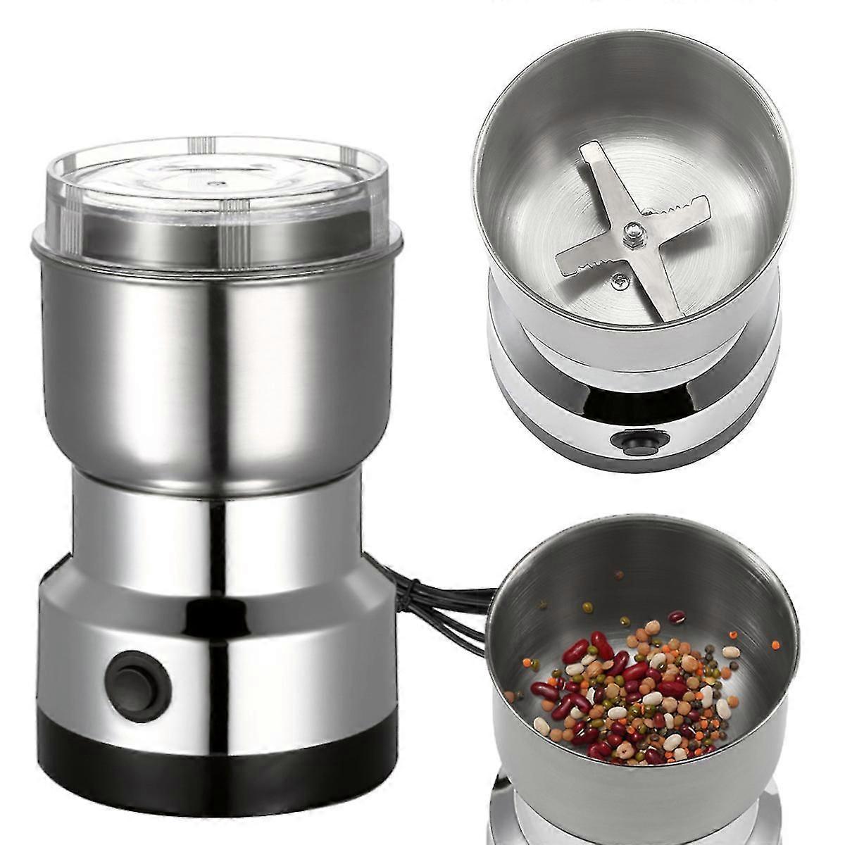 Electric Grinder for Coffee Beans Nuts and Herbs