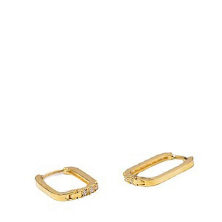 Everyday Versatile Sterling Silver Gold Plated Earrings#3