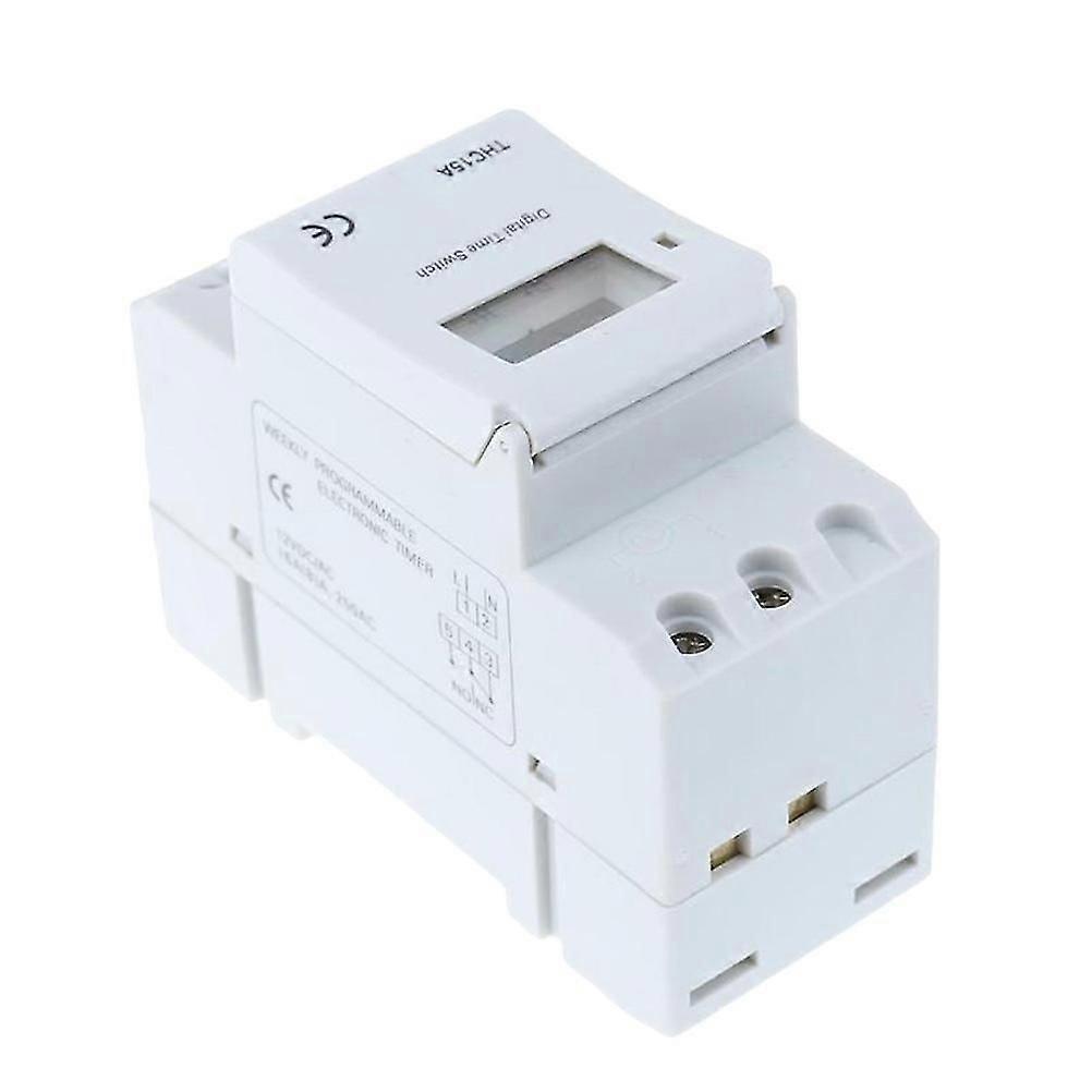 12v Dc Mini Multipurpose Programmable Timer Switch For Light Tv Machine (white)