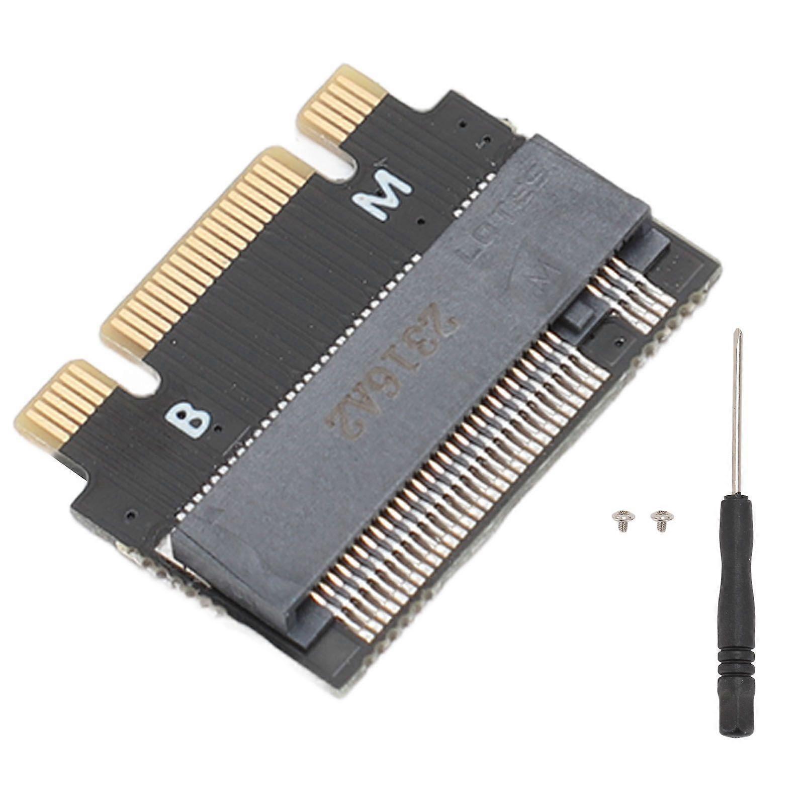M.2 NVME MKey B+M 2230 to 2242 Male to Female Extension Adapter for ThinkPad X270 X280 T470 T480 L480 T580