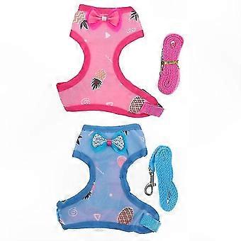 2-Pack Chicken Harness with Leash for Outdoor Walks and Training