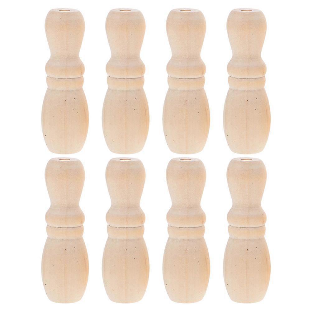 Wood Cord Pulls for Blind Holders Decorative Wooden Blind Pulls 40Pcs