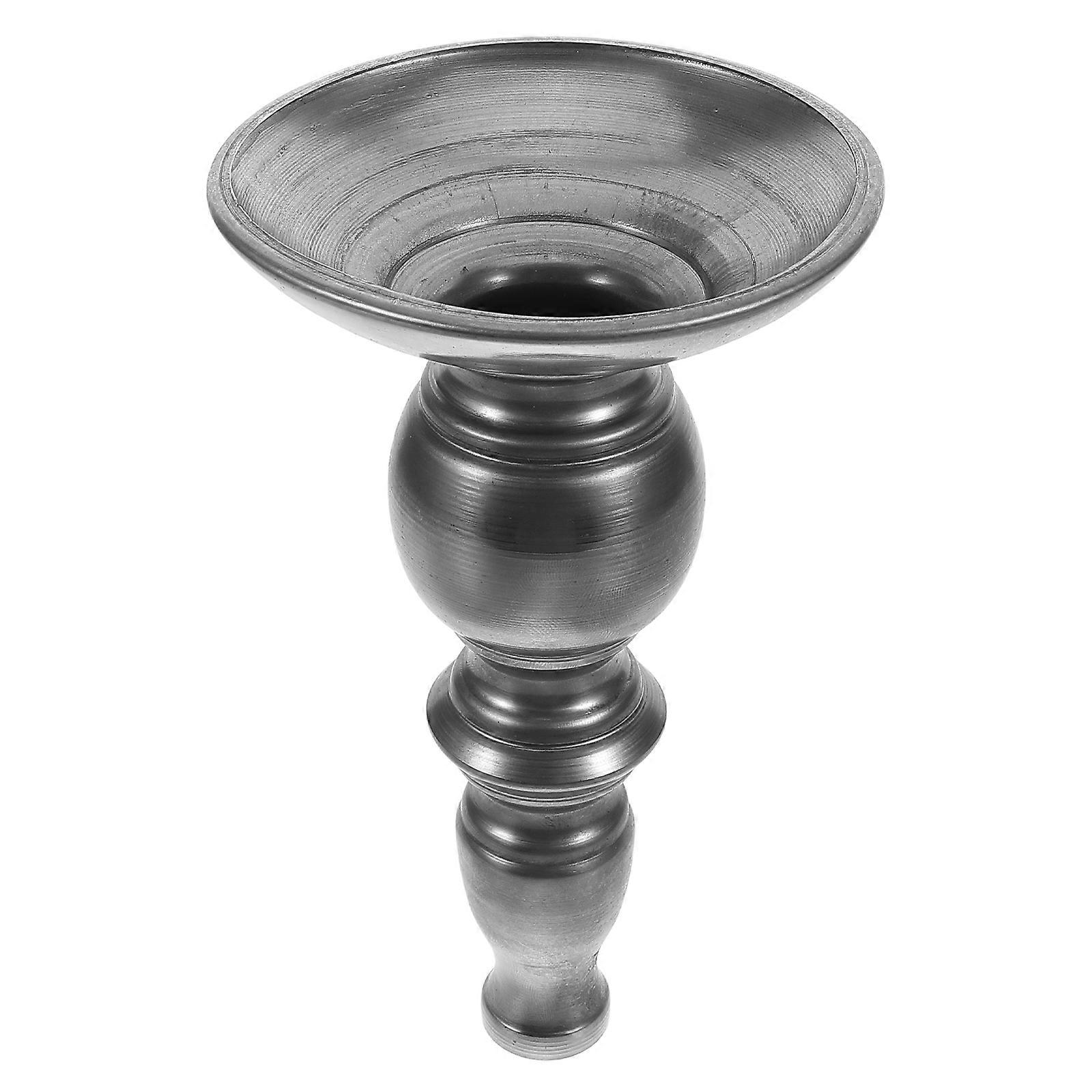 Metal Lamp Base Wrought Iron Lamp Stand with European Style for Home 3Pcs