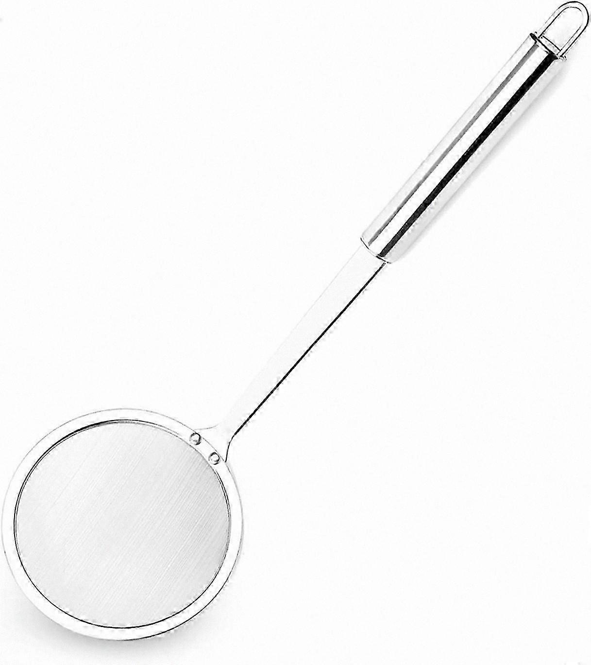 Long Handle Mesh Skimmer for Removing Foam, Grease, and Gravy from Hot Pots and Pans