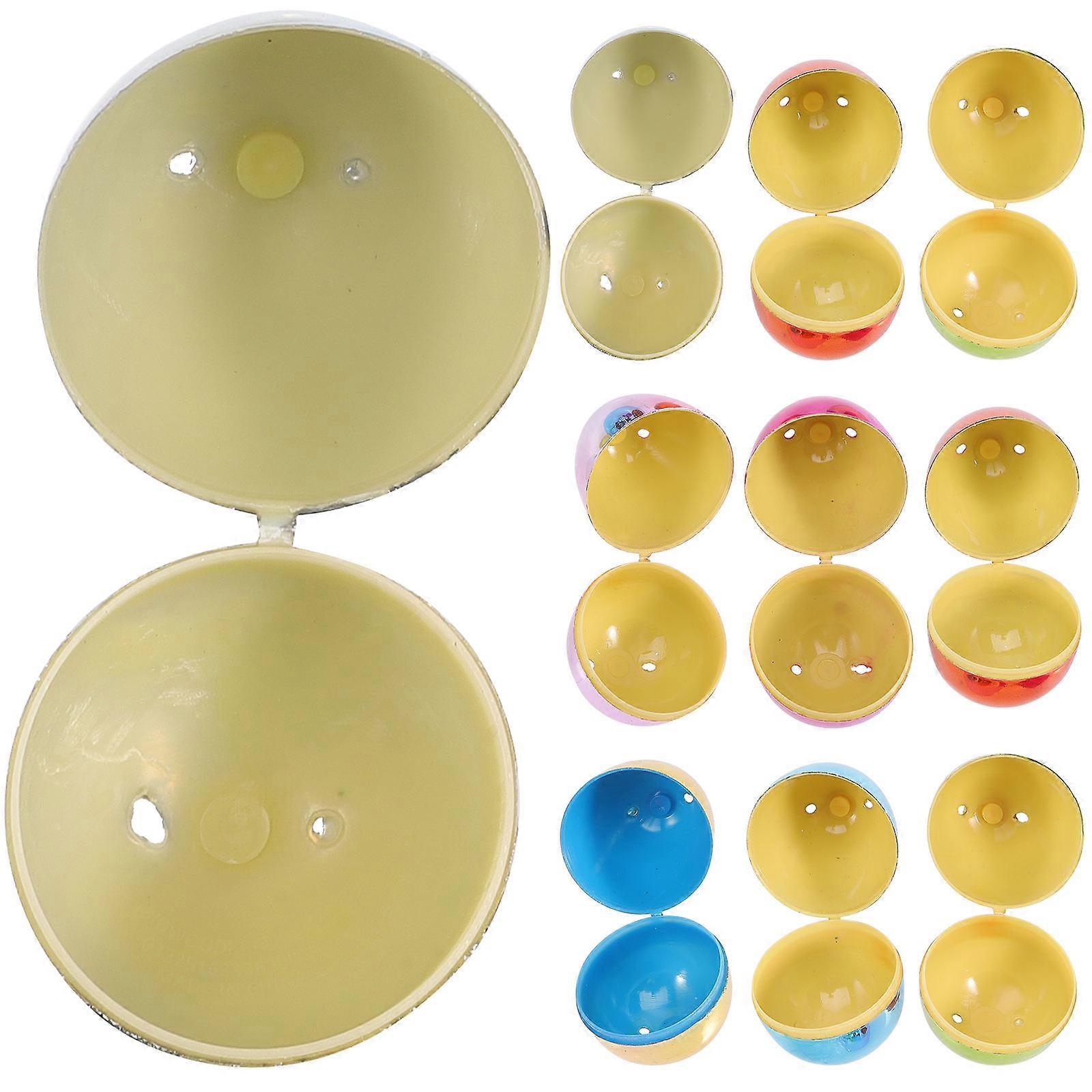 Egg Shape Box Storage Box for 84Pcs Easter