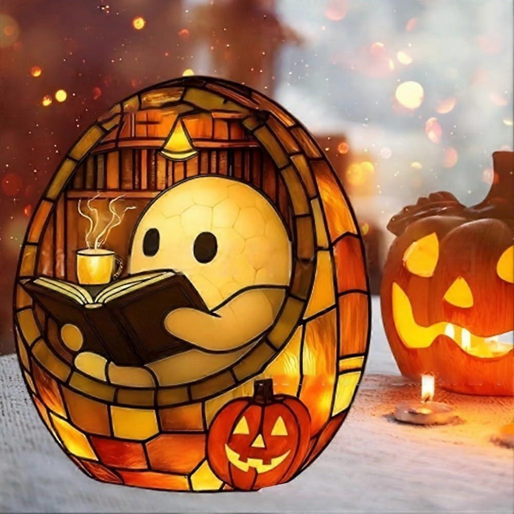 Reading Book Lamp Rechargeable Book Reading Light For Halloween Decor And YearRound Night Light 16x11x11 Cm