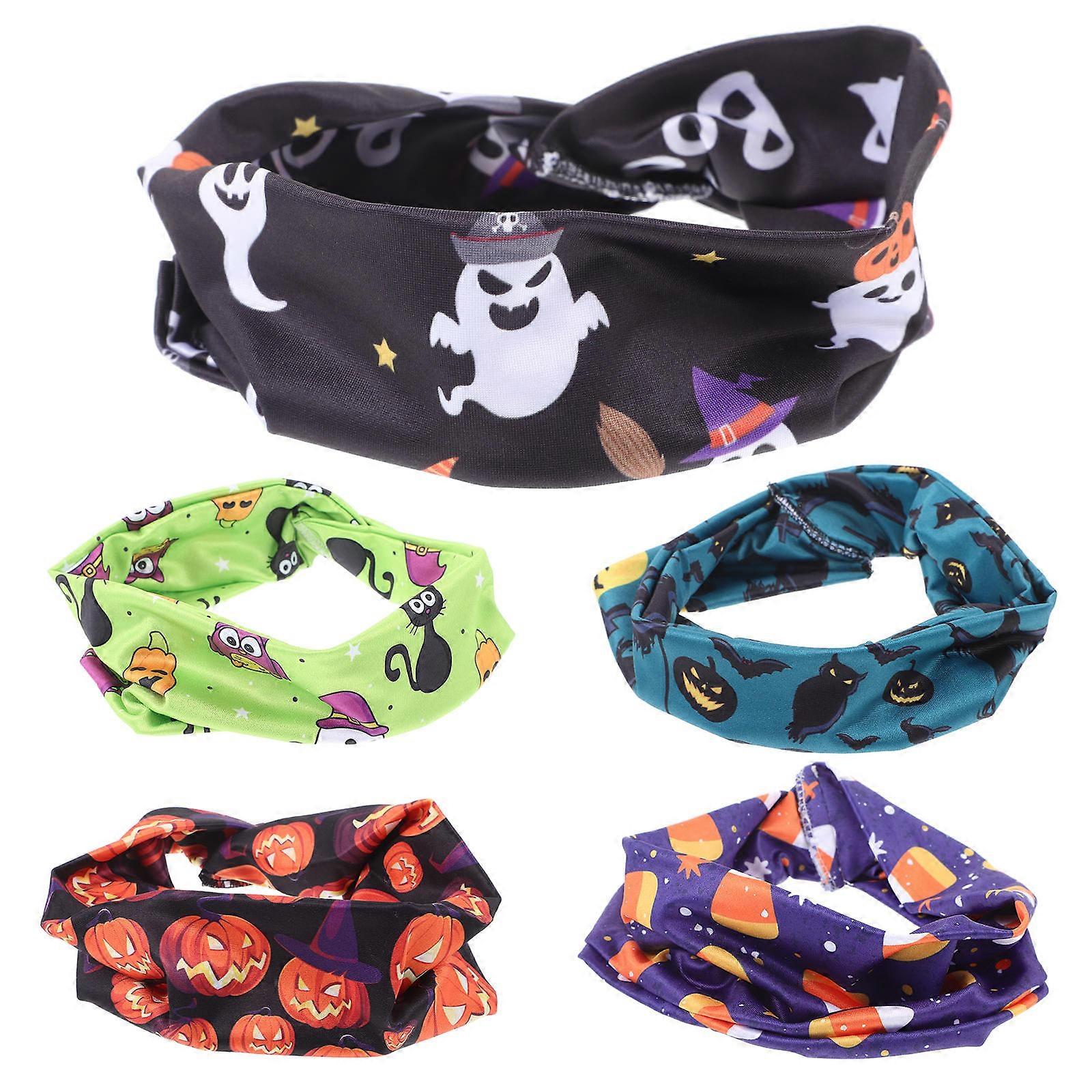 Halloween Headband Party Headbands for Decoration 10Pcs Colorful Set