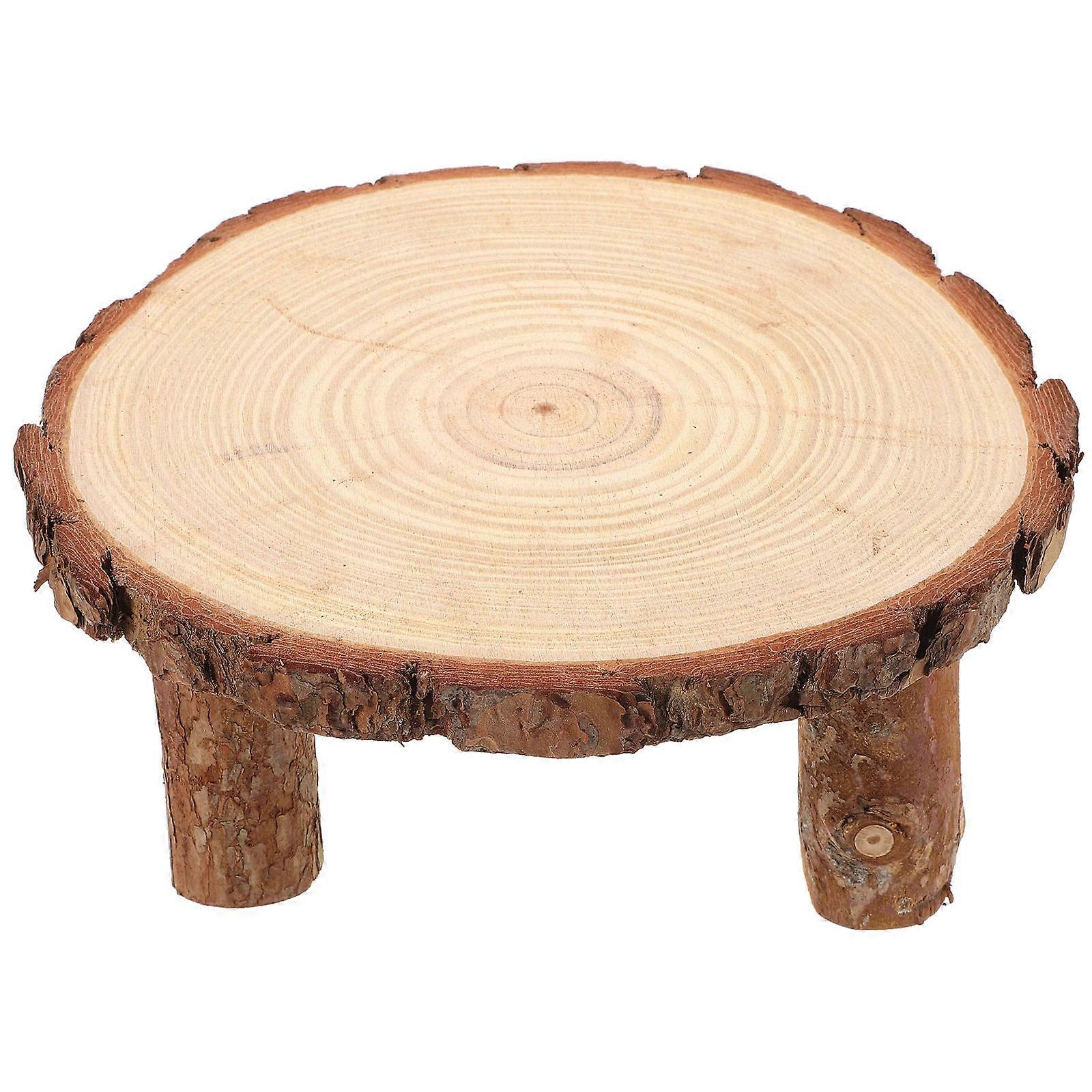 Wooden Plant Stand 2Pcs Square Display Stand For Indoor Garden Living Room And Dorm Multi Color Easy Carrying
