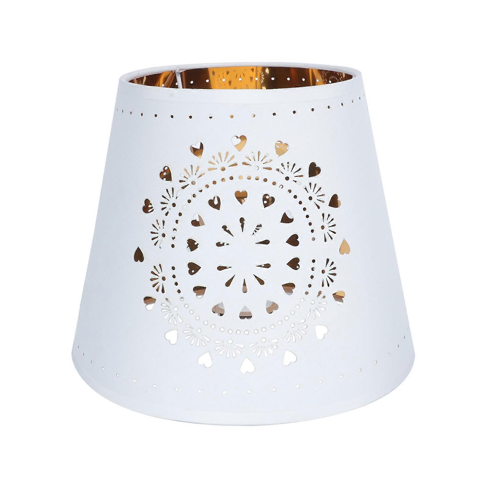 Hollowed-Out Lampshade Cloth Lampshade for Ceiling Light 2Pcs