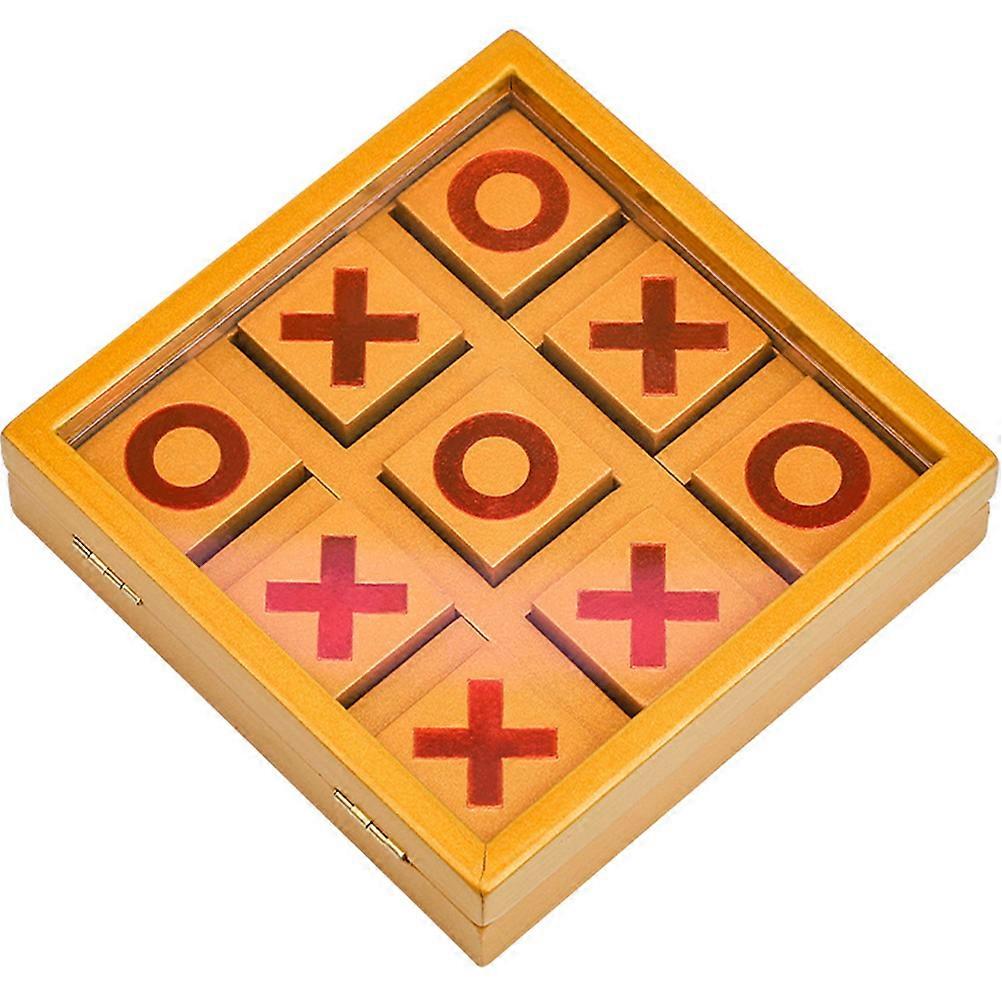 Wooden Toe Chess Board Toy for Kids 1Set Interactive Board Game