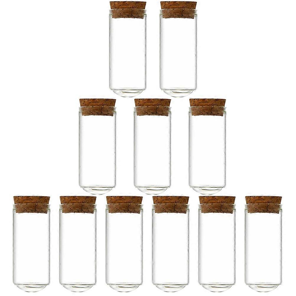 Mini Glass Jars Cork Bottles for Storage 20Pcs Small Decorative Bottles