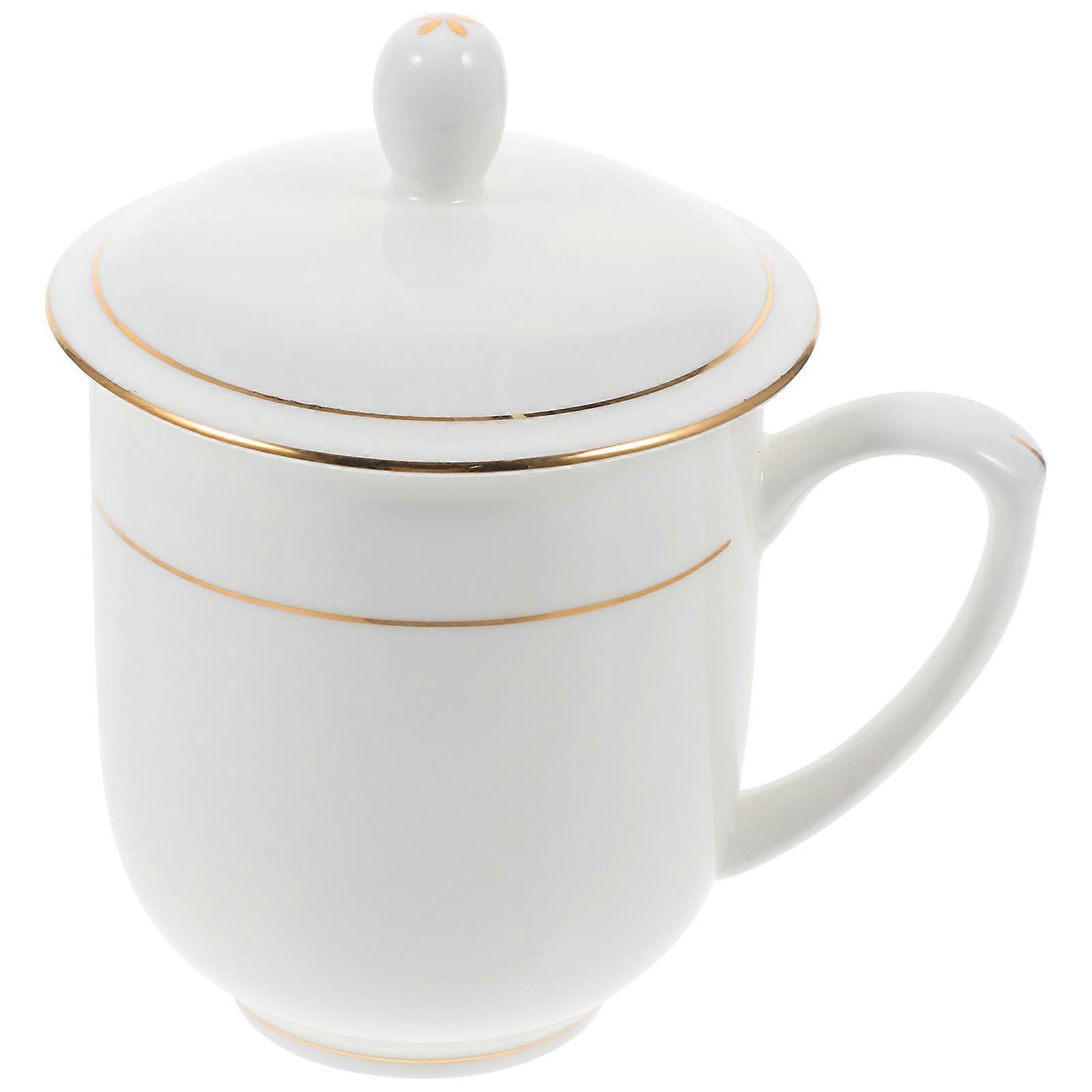 Household Milk Cup Ceramic Water Mug for Coffee 5Pcs