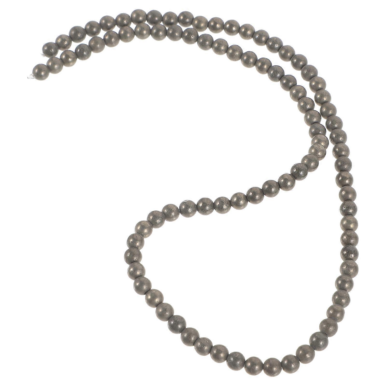 Loose Beads for DIY Enthusiasts Decoration DIY Projects Simple Style Smooth Surface and Round Edges 3 Strings