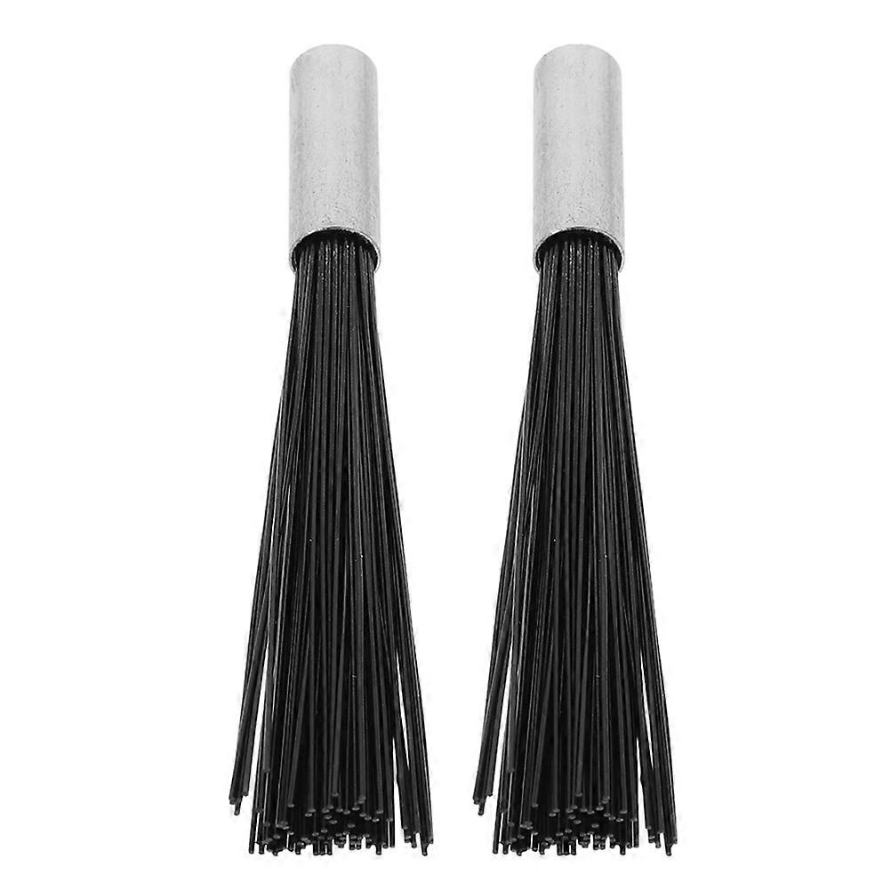 Carbon Brush for Car Engine Cleaning 2Pcs Nylon Interior Cleaner