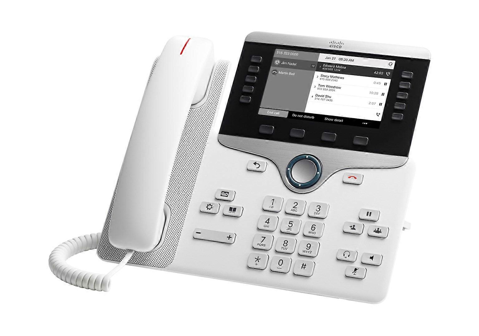 Telefone IP Cisco 8811 - Telefone VoIP - Sip, Rtcp, Rtp, Srtp, Sdp - 5 linhas