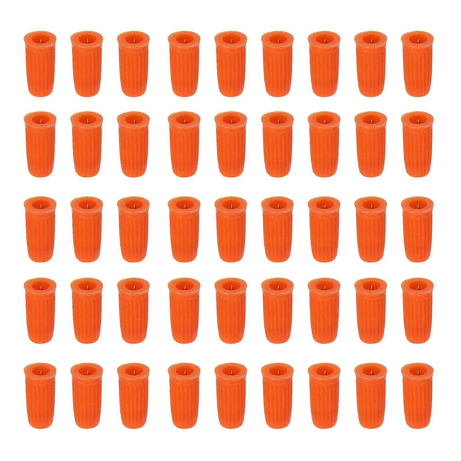 Eyelash Glue Bottle Pin for Bottle 300Pcs Orange Glue Replacement Nozzle