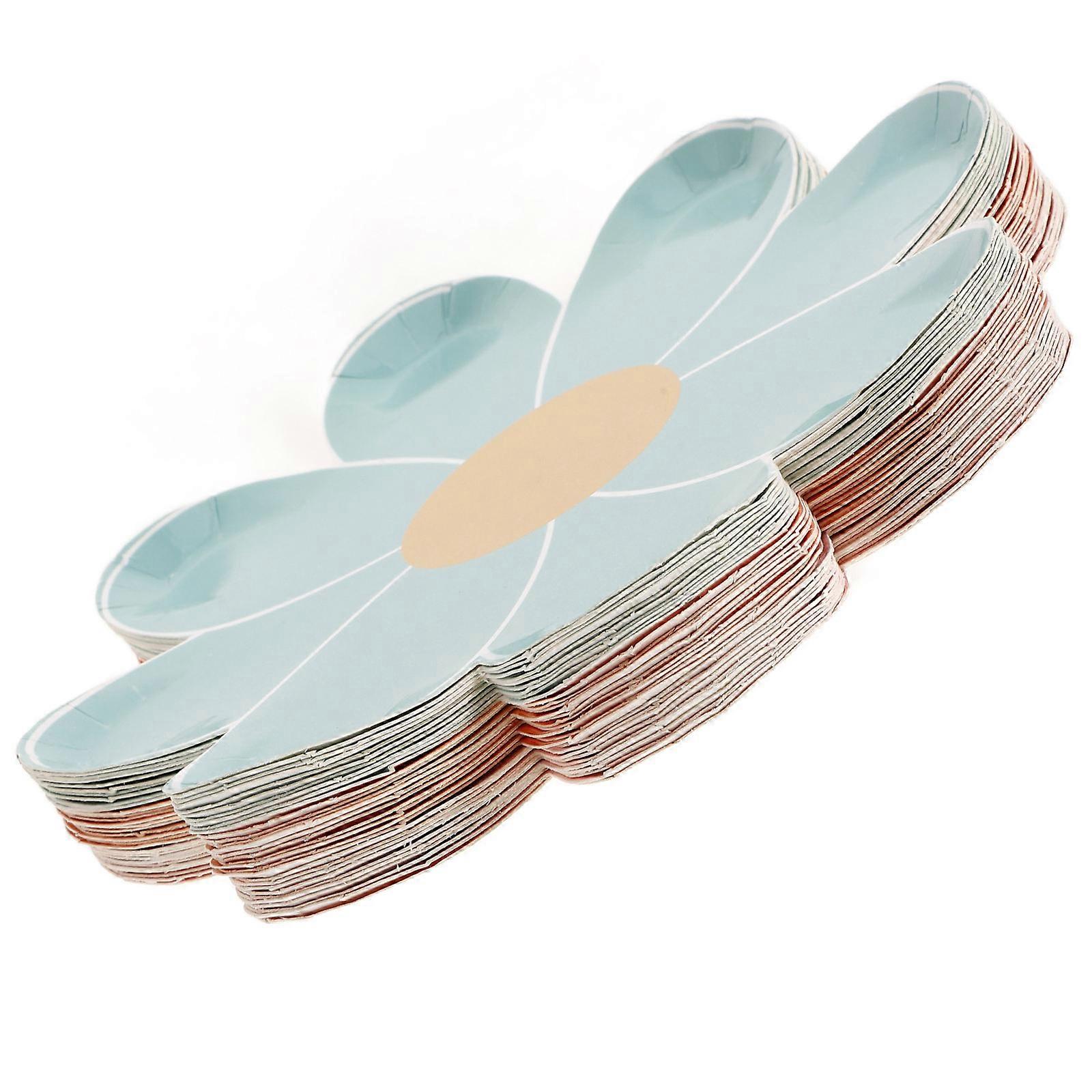 30Pcs Flower Shape Serving Serving Ideal For Children's Birthday Gathering