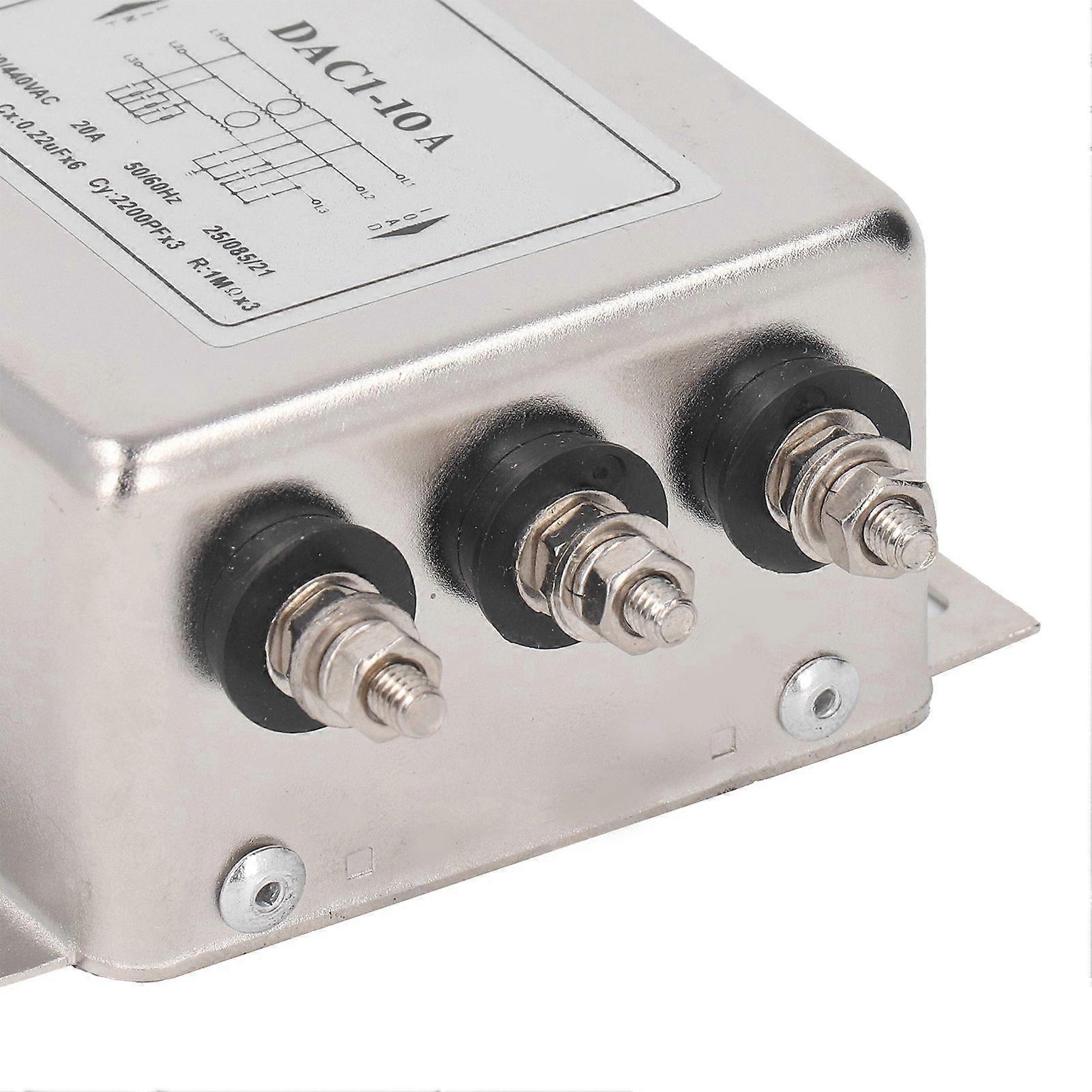 High quality  : DAC1-10A) DAC1-10A power filter purifier three-phase