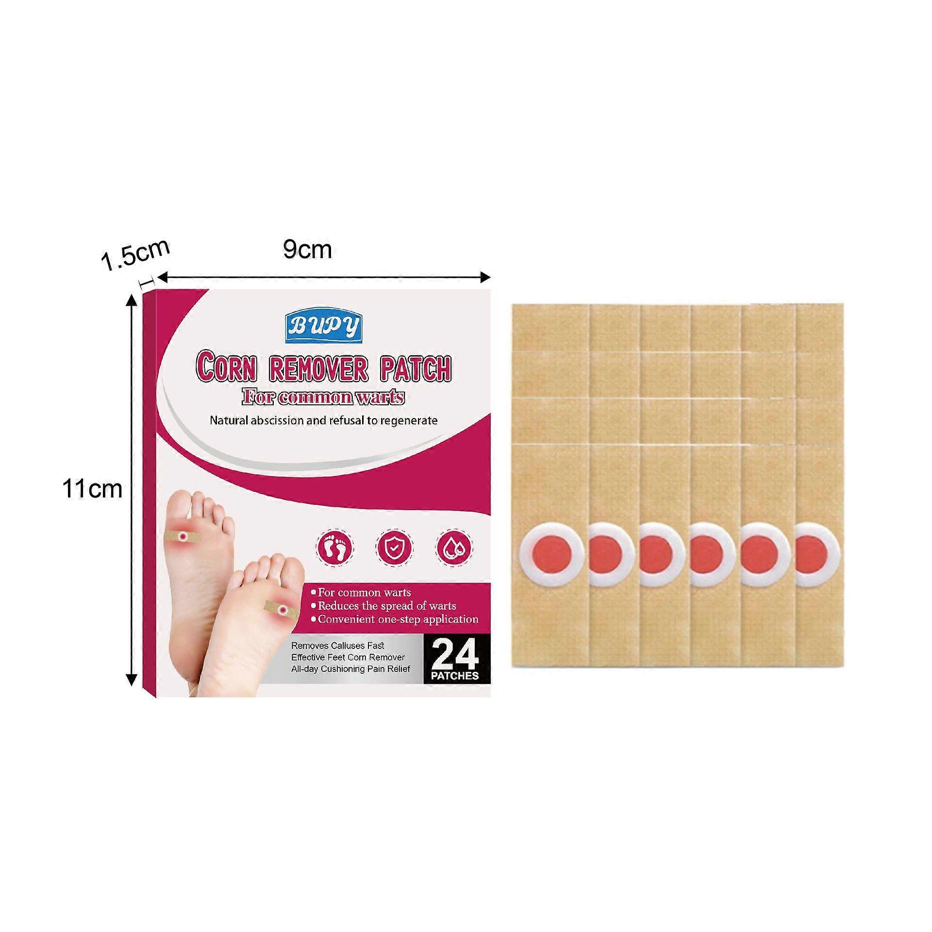 Kyllingeøjefodbeskytter, ligtornsfjerner-plaster1