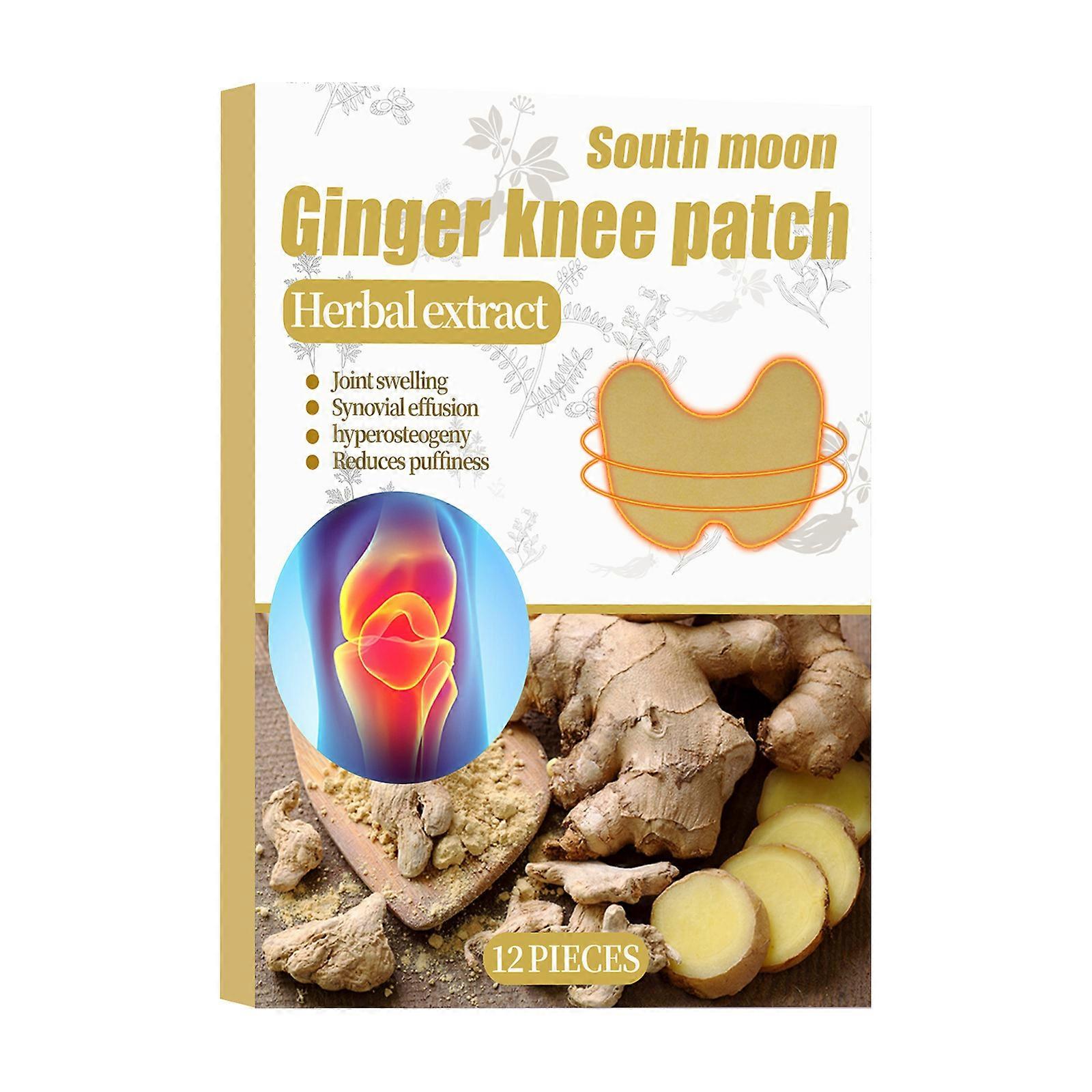 Ingefära ledvårdsplåster nacke axel midja ben knäledssmärta varm kompress ingefäravårdsplåster knälapp