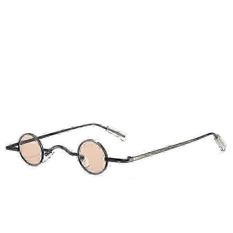 Sunglasses Retro Mini Round Men Metal Frame Small Round Frame